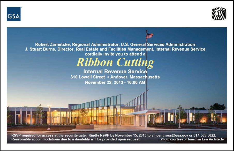 IRS Opening invitation